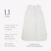 imageLittle Unicorn 06 Month Premium Muslin Sleep Sack 11 TOG  Soft ampamp Breathable Muslin Cotton for safer sleep  2 way zipper Taupe CrossTan Gingham