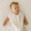 imageLittle Unicorn 06 Month Premium Muslin Sleep Sack 11 TOG  Soft ampamp Breathable Muslin Cotton for safer sleep  2 way zipper Taupe CrossTan Gingham