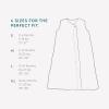 imageLittle Unicorn 06 Month Premium Muslin Sleep Sack 11 TOG  Soft ampamp Breathable Muslin Cotton for safer sleep  2 way zipper Taupe CrossTan Gingham