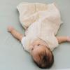 imageLittle Unicorn 06 Month Premium Muslin Sleep Sack 11 TOG  Soft ampamp Breathable Muslin Cotton for safer sleep  2 way zipper Taupe CrossTaupe Cross