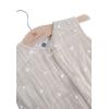 imageLittle Unicorn 06 Month Premium Muslin Sleep Sack 11 TOG  Soft ampamp Breathable Muslin Cotton for safer sleep  2 way zipper Taupe CrossTaupe Cross