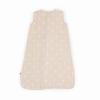 imageLittle Unicorn 06 Month Premium Muslin Sleep Sack 11 TOG  Soft ampamp Breathable Muslin Cotton for safer sleep  2 way zipper Taupe CrossTaupe Cross