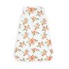 imageLittle Unicorn 06 Month Premium Muslin Sleep Sack 11 TOG  Soft ampamp Breathable Muslin Cotton for safer sleep  2 way zipper Taupe CrossWatercolor Roses