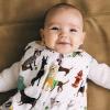 imageLittle Unicorn 06 Month Premium Muslin Sleep Sack 11 TOG  Soft ampamp Breathable Muslin Cotton for safer sleep  2 way zipper Taupe CrossWoof