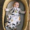 imageLittle Unicorn 06 Month Premium Muslin Sleep Sack 11 TOG  Soft ampamp Breathable Muslin Cotton for safer sleep  2 way zipper Taupe CrossWoof