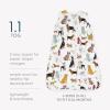imageLittle Unicorn 06 Month Premium Muslin Sleep Sack 11 TOG  Soft ampamp Breathable Muslin Cotton for safer sleep  2 way zipper Taupe CrossWoof