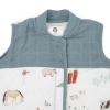 imageLittle Unicorn 06 Month Quilted Sleep Sack 26 TOG  Soft ampamp Breathable Muslin Cotton for safer sleep  2 way zipper PlanetaryFarmyard
