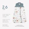 imageLittle Unicorn 06 Month Quilted Sleep Sack 26 TOG  Soft ampamp Breathable Muslin Cotton for safer sleep  2 way zipper PlanetaryFarmyard