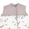 imageLittle Unicorn 06 Month Quilted Sleep Sack 26 TOG  Soft ampamp Breathable Muslin Cotton for safer sleep  2 way zipper PlanetaryForest Friends