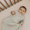 imageLittle Unicorn 06 Month Quilted Sleep Sack 26 TOG  Soft ampamp Breathable Muslin Cotton for safer sleep  2 way zipper PlanetaryGrey Stripe
