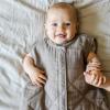 imageLittle Unicorn 06 Month Quilted Sleep Sack 26 TOG  Soft ampamp Breathable Muslin Cotton for safer sleep  2 way zipper PlanetaryMocha