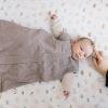 imageLittle Unicorn 06 Month Quilted Sleep Sack 26 TOG  Soft ampamp Breathable Muslin Cotton for safer sleep  2 way zipper PlanetaryMocha