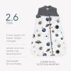 imageLittle Unicorn 06 Month Quilted Sleep Sack 26 TOG  Soft ampamp Breathable Muslin Cotton for safer sleep  2 way zipper PlanetaryPlanetary