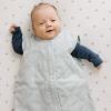 imageLittle Unicorn 06 Month Quilted Sleep Sack 26 TOG  Soft ampamp Breathable Muslin Cotton for safer sleep  2 way zipper PlanetarySea Salt