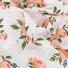 imageLittle Unicorn Cotton Muslin Squares 4 Pack  Nursing Burping Feeding Wiping Spills  Super Soft and Lightweight Blanket for Baby Boys and Girls  275 x 275  White SetWatercolor Roses