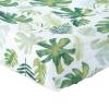 imageLittle Unicorn Premium Changing Pad Cover  Extra Soft ampamp Breathable Muslin Fabric FernTropical Leaf