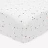 imageLittle Unicorn Premium Crib Sheet  Breathable ampamp SuperSoft Muslin Fabric Watercolor RosesDots