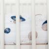 imageLittle Unicorn Premium Crib Sheet  Breathable ampamp SuperSoft Muslin Fabric Watercolor RosesPlanetary