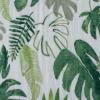 imageLittle Unicorn Premium Crib Sheet  Breathable ampamp SuperSoft Muslin Fabric Watercolor RosesTropical Leaf