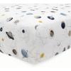 imageLittle Unicorn Premium Stretch Knit Crib Sheet Super Soft with Optimal Stretch Dino PalsPlanets