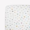 imageLittle Unicorn Premium Crib Sheet  Breathable ampamp SuperSoft Muslin Fabric Watercolor RosesAnimal Crowd