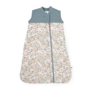 imageLittle Unicorn 06 Month Quilted Sleep Sack 26 TOG  Soft ampamp Breathable Muslin Cotton for safer sleep  2 way zipper PlanetaryPressed Petals