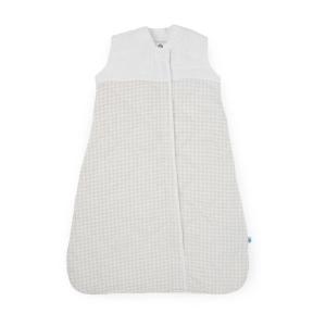 imageLittle Unicorn 06 Month Quilted Sleep Sack 26 TOG  Soft ampamp Breathable Muslin Cotton for safer sleep  2 way zipper PlanetaryTan Gingham