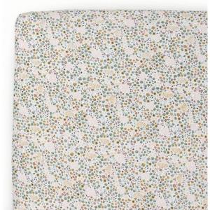 imageLittle Unicorn Premium Stretch Knit Crib Sheet Super Soft with Optimal Stretch Dino PalsPressed Petals