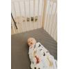 imageLittle Unicorn  Air Show Deluxe Swaddle  Single  100 Rayon Muslin from Bamboo  Super Soft  Newborns and Infants  Large 47 x 47  Machine Washable