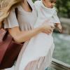 imageLittle Unicorn  Blush Peony Deluxe Swaddle Set  Set of 2  100 Rayon Muslin from Bamboo  Super Soft  Newborns and Infants  Large 47 x 47  Machine Washable
