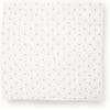 imageLittle Unicorn Large Stretch Knit Swaddle Blanket 2 Pack Super Soft with Optimal Stretch for swaddling  Giftable Set Dino PalsGrey Cross