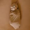 imageLittle Unicorn Large Stretch Knit Swaddle Blanket 2 Pack Super Soft with Optimal Stretch for swaddling  Giftable Set Dino PalsTerracotta