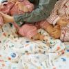 imageLittle Unicorn Newborn Receiving Quilt  Ultra Soft MultiLayered Muslin Fabric  Gift for Newborns ampamp onThego BisonChristmas Time