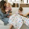 imageLittle Unicorn Newborn Receiving Quilt  Ultra Soft MultiLayered Muslin Fabric  Gift for Newborns ampamp onThego BisonChristmas Time