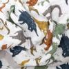 imageLittle Unicorn Newborn Receiving Quilt  Ultra Soft MultiLayered Muslin Fabric  Gift for Newborns ampamp onThego BisonDino Friends