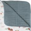 imageLittle Unicorn Newborn Receiving Quilt  Ultra Soft MultiLayered Muslin Fabric  Gift for Newborns ampamp onThego BisonFarmyard