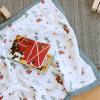 imageLittle Unicorn Newborn Receiving Quilt  Ultra Soft MultiLayered Muslin Fabric  Gift for Newborns ampamp onThego BisonFarmyard