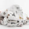 imageLittle Unicorn Newborn Receiving Quilt  Ultra Soft MultiLayered Muslin Fabric  Gift for Newborns ampamp onThego BisonForest Friends