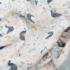 imageLittle Unicorn Newborn Receiving Quilt  Ultra Soft MultiLayered Muslin Fabric  Gift for Newborns ampamp onThego BisonPeacock