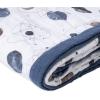 imageLittle Unicorn Newborn Receiving Quilt  Ultra Soft MultiLayered Muslin Fabric  Gift for Newborns ampamp onThego BisonPlanetary