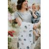 imageLittle Unicorn Newborn Receiving Quilt  Ultra Soft MultiLayered Muslin Fabric  Gift for Newborns ampamp onThego BisonPlanetary