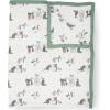 imageLittle Unicorn Newborn Receiving Quilt  Ultra Soft MultiLayered Muslin Fabric  Gift for Newborns ampamp onThego BisonSnow Day