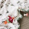 imageLittle Unicorn Newborn Receiving Quilt  Ultra Soft MultiLayered Muslin Fabric  Gift for Newborns ampamp onThego BisonSnow Day