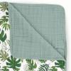 imageLittle Unicorn Newborn Receiving Quilt  Ultra Soft MultiLayered Muslin Fabric  Gift for Newborns ampamp onThego BisonTropical Leaf