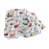imageLittle Unicorn Premium Cotton Swaddle Baby Blanket  Breathable Fabric  for swaddling Play Nursing ampamp More Shooting StarsAir Show