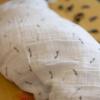 imageLittle Unicorn Premium Cotton Swaddle Baby Blanket  Breathable Fabric  for swaddling Play Nursing ampamp More Shooting StarsBats