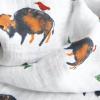 imageLittle Unicorn Premium Cotton Swaddle Baby Blanket  Breathable Fabric  for swaddling Play Nursing ampamp More Shooting StarsBison