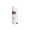 imageLittle Unicorn Premium Cotton Swaddle Baby Blanket  Breathable Fabric  for swaddling Play Nursing ampamp More Shooting StarsBison