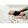 imageLittle Unicorn Premium Cotton Swaddle Baby Blanket  Breathable Fabric  for swaddling Play Nursing ampamp More Shooting StarsChristmas Bulbs