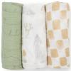 imageLittle Unicorn Premium Cotton Swaddle Baby Blanket  Breathable Fabric  for swaddling Play Nursing ampamp More Shooting StarsDesert Night